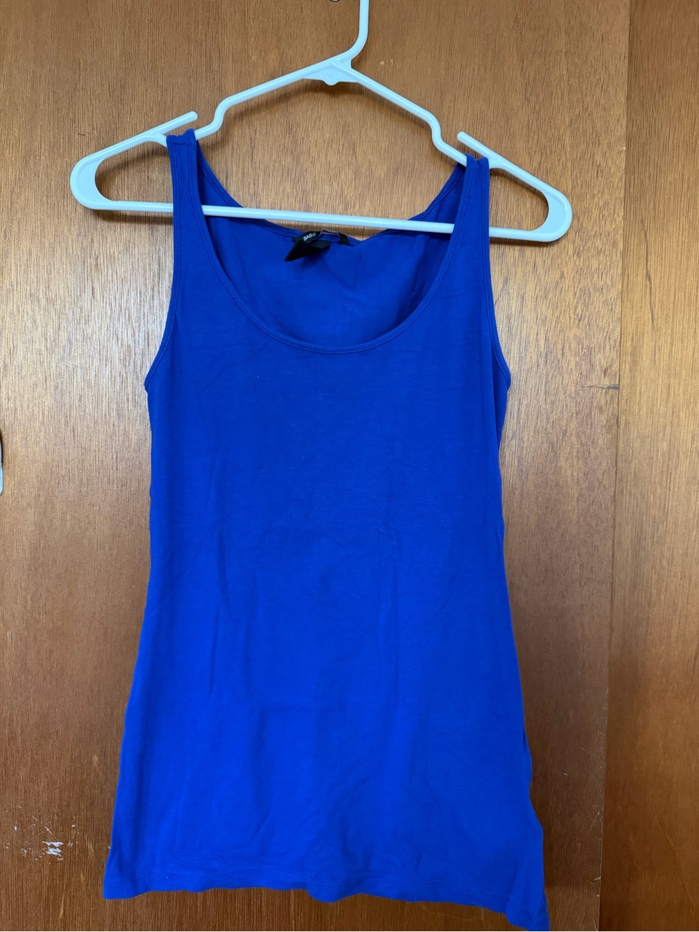 H&M Royal Blue Scoop Neck Tank Top